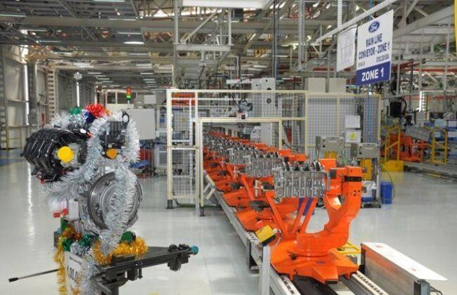 福特印度的发动机厂能力扩大了36％