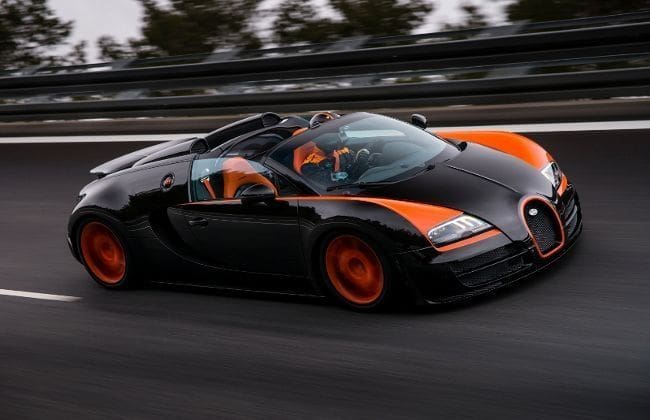 Bugatti Veyron Grand Sport Vitesse成为世界上最快的跑车