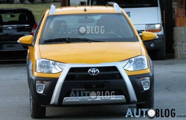 丰田Etios Cross Spied  - 阿根廷