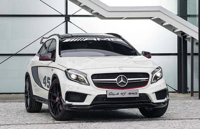 梅赛德斯-AMG揭示了新概念GLA 45 AMG