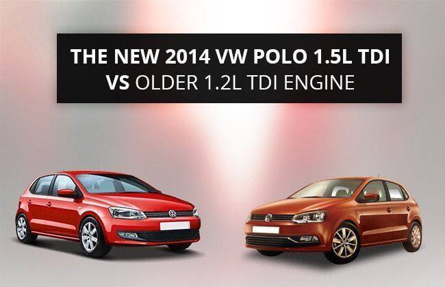 新的2014 VW POLO 1.5L TDI与旧的1.2L TDI引擎