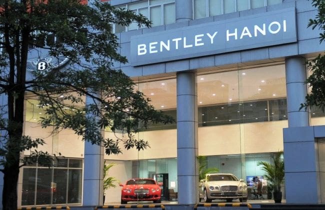 Bentley launches first dealership in Vietnam