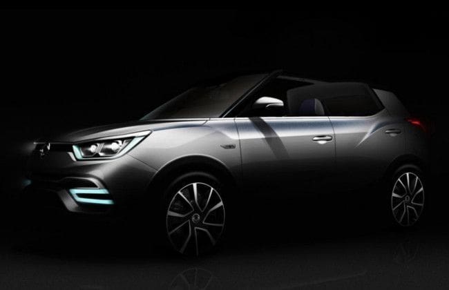 Ssangyong unveils more variants of XIV at Paris Motor Show