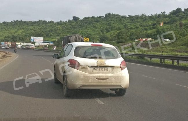 Peugeot 208在印度进行了检测