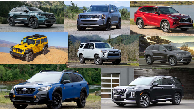 Best Midsize SUVs for 2021 and 2022