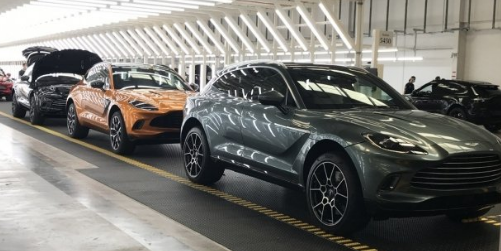 DBX 4x4 SUV accounts for more than 50% of Aston Martin's total sales